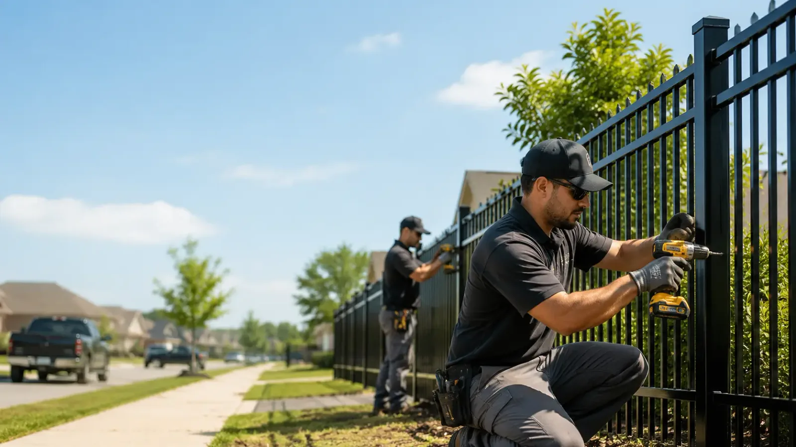 Metal Fence Installation in Zebulon, GA